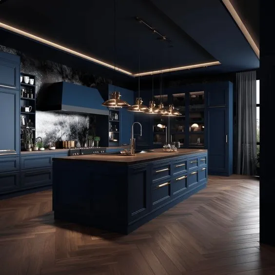 Navy Blue Kitchen Cabinets: A Stylish Way To Transform Your Kitchen